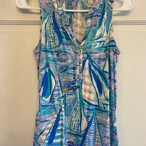 Lilly Pulitzer Sailboat Top